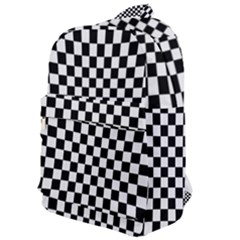 Illusion Checkerboard Black And White Pattern Classic Backpack