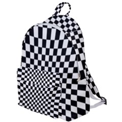 Illusion Checkerboard Black And White Pattern The Plain Backpack