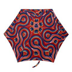 Pattern Curve Design Mini Folding Umbrellas