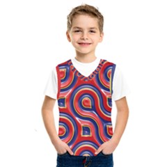 Pattern Curve Design Kids  SportsWear