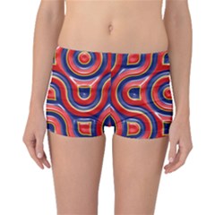 Pattern Curve Design Boyleg Bikini Bottoms