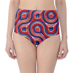 Pattern Curve Design Classic High-Waist Bikini Bottoms
