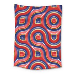 Pattern Curve Design Medium Tapestry