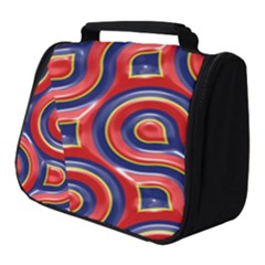 Pattern Curve Design Full Print Travel Pouch (Small)