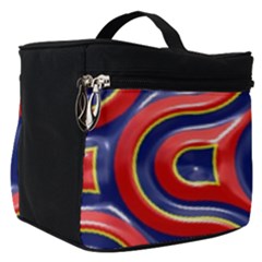 Pattern Curve Design Make Up Travel Bag (Small)