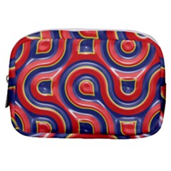 Pattern Curve Design Make Up Pouch (Small)