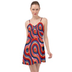 Pattern Curve Design Summer Time Chiffon Dress