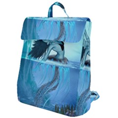 Wonderful Jellyfish Women Flap Top Backpack by FantasyWorld7