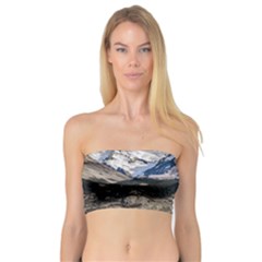 El Chalten Landcape Andes Patagonian Mountains, Agentina Bandeau Top by dflcprintsclothing