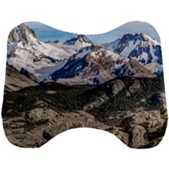 El Chalten Landcape Andes Patagonian Mountains, Agentina Head Support Cushion by dflcprintsclothing