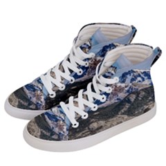El Chalten Landcape Andes Patagonian Mountains, Agentina Women s Hi-top Skate Sneakers by dflcprintsclothing
