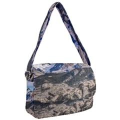 El Chalten Landcape Andes Patagonian Mountains, Agentina Courier Bag by dflcprintsclothing