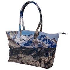 El Chalten Landcape Andes Patagonian Mountains, Agentina Canvas Shoulder Bag by dflcprintsclothing