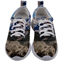 El Chalten Landcape Andes Patagonian Mountains, Agentina Kids Athletic Shoes by dflcprintsclothing