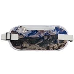 El Chalten Landcape Andes Patagonian Mountains, Agentina Rounded Waist Pouch by dflcprintsclothing