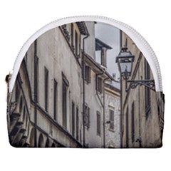 Houses At Historic Center Of Florence, Italy Horseshoe Style Canvas Pouch by dflcprintsclothing