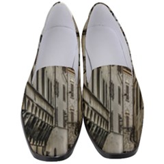 Houses At Historic Center Of Florence, Italy Women s Classic Loafer Heels by dflcprintsclothing