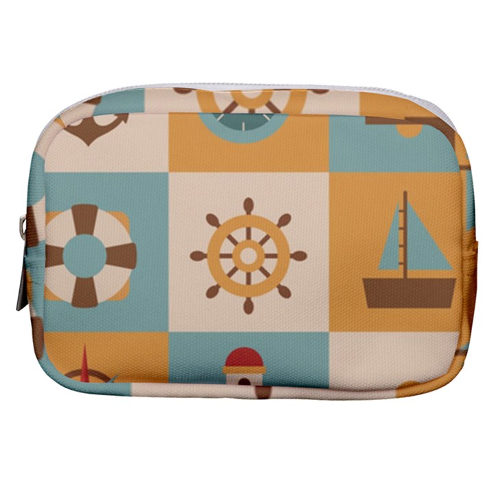 Nautical Elements Collection Make Up Pouch (Small)