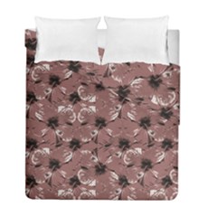 Hibiscus Flowers Collage Pattern Design Duvet Cover Double Side (full/ Double Size) by dflcprintsclothing