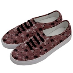 Hibiscus Flowers Collage Pattern Design Men s Classic Low Top Sneakers by dflcprintsclothing