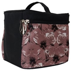 Hibiscus Flowers Collage Pattern Design Make Up Travel Bag (big) by dflcprintsclothing