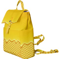 Sweet Honey Drips With Honeycomb Buckle Everyday Backpack