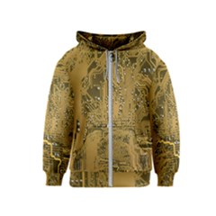 Pcb Printed Circuit Board Kids  Zipper Hoodie