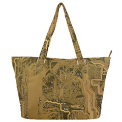 Pcb Printed Circuit Board Full Print Shoulder Bag by Vaneshart