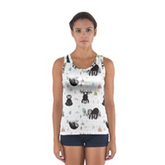 Cute Sloths Sport Tank Top  by Sobalvarro