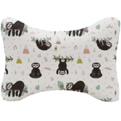 Cute Sloths Seat Head Rest Cushion by Sobalvarro