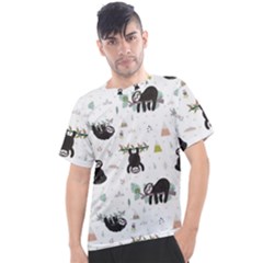 Cute Sloths Men s Sport Top