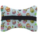 Cupcake Doodle Pattern Seat Head Rest Cushion View2