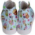 Cupcake Doodle Pattern Kids  Hi-Top Skate Sneakers View4