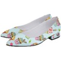 Cupcake Doodle Pattern Women s Low Heels View2