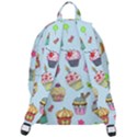 Cupcake Doodle Pattern The Plain Backpack View3