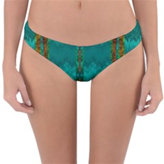 Shimmering Colors From The Sea Decorative Reversible Hipster Bikini Bottoms by pepitasart