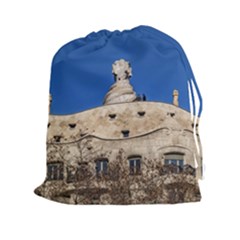 Gaudi, La Pedrera Building, Barcelona - Spain Drawstring Pouch (2xl)