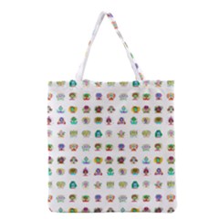 All The Aliens Teeny Grocery Tote Bag