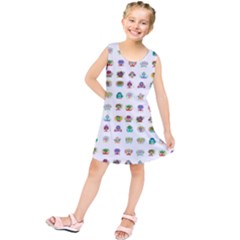 All The Aliens Teeny Kids  Tunic Dress