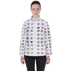 All The Aliens Teeny Women s High Neck Windbreaker