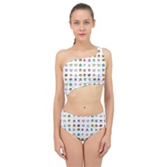 All The Aliens Teeny Spliced Up Two Piece Swimsuit