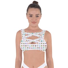 All The Aliens Teeny Bandaged Up Bikini Top