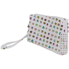 All The Aliens Teeny Wristlet Pouch Bag (Small)