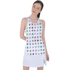 All The Aliens Teeny Racer Back Mesh Tank Top
