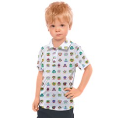 All The Aliens Teeny Kids  Polo Tee