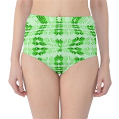 Digital Illusion Classic High-waist Bikini Bottoms by Sparkle