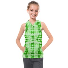 Digital Illusion Kids  Sleeveless Hoodie by Sparkle