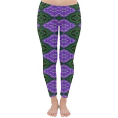 Digital Grapes Classic Winter Leggings