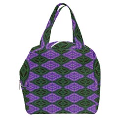 Digital Grapes Boxy Hand Bag by Sparkle