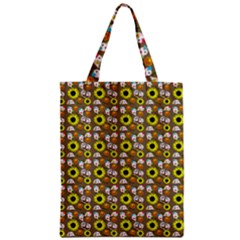 Hawaii Ghost Beige Zipper Classic Tote Bag by snowwhitegirl